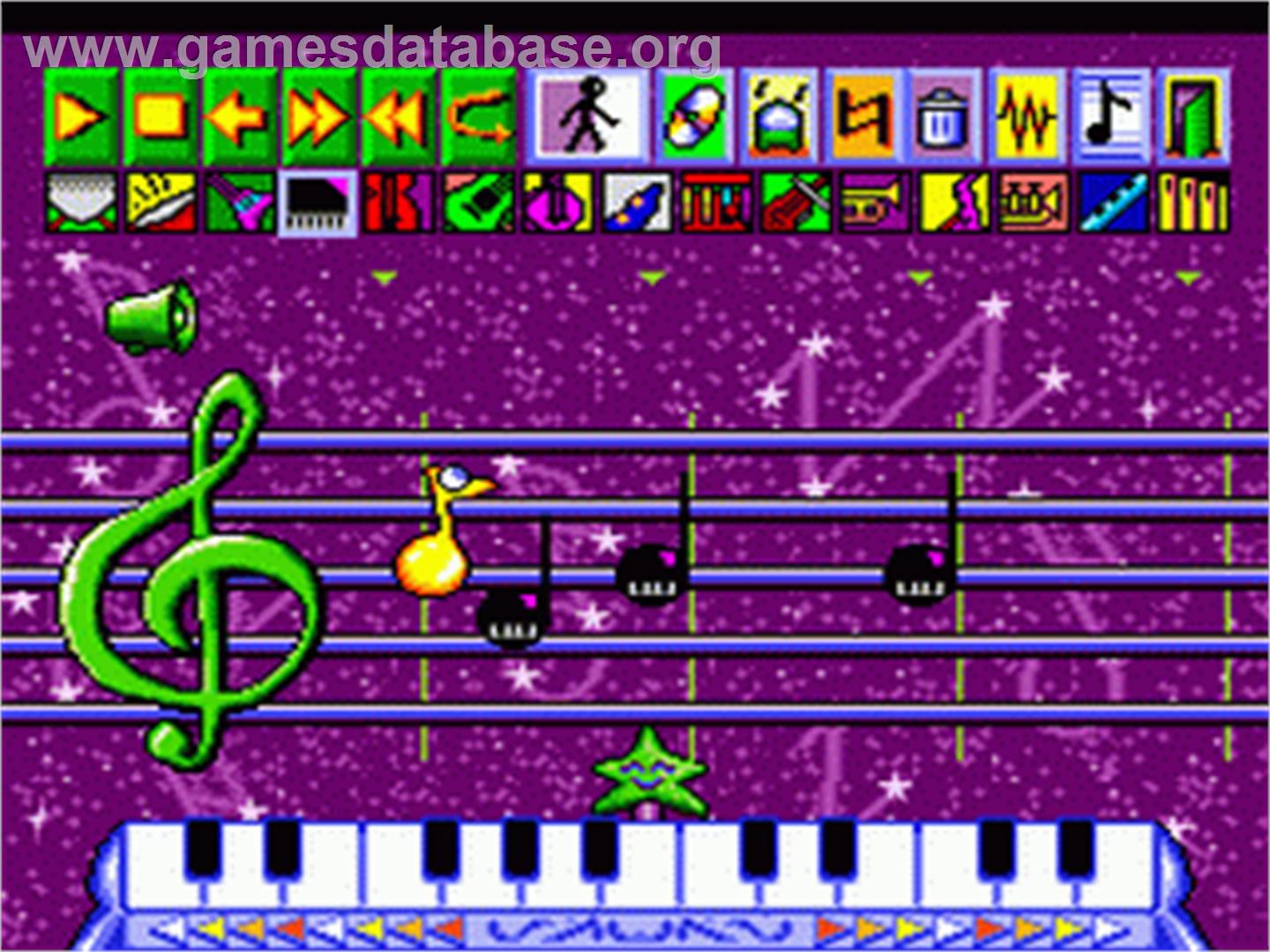 Fun 'n' Games - Sega Nomad - Artwork - In Game