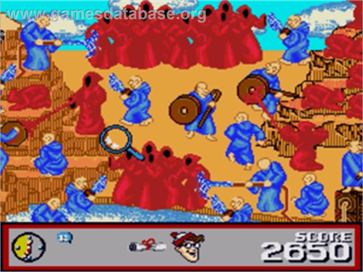 Great Waldo Search, The - Sega Nomad - Artwork - In Game