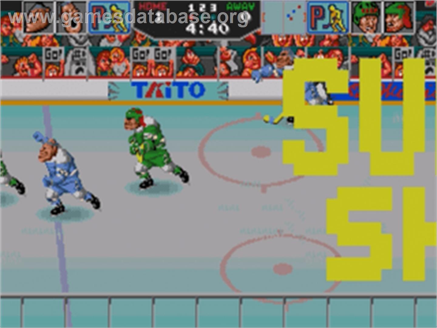 Hit The Ice - Sega Nomad - Artwork - In Game