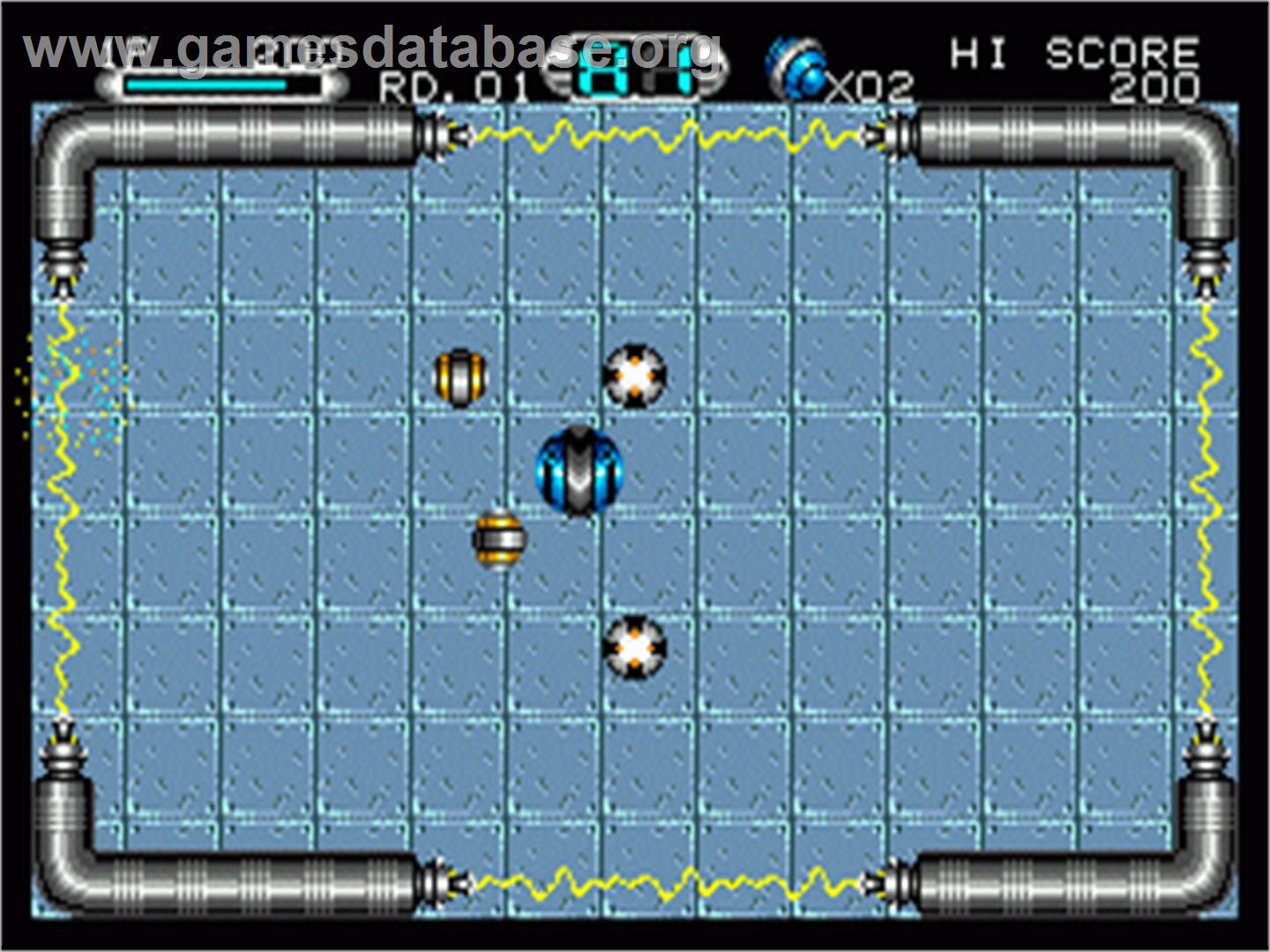 Hyper Marbles - Sega Nomad - Artwork - In Game