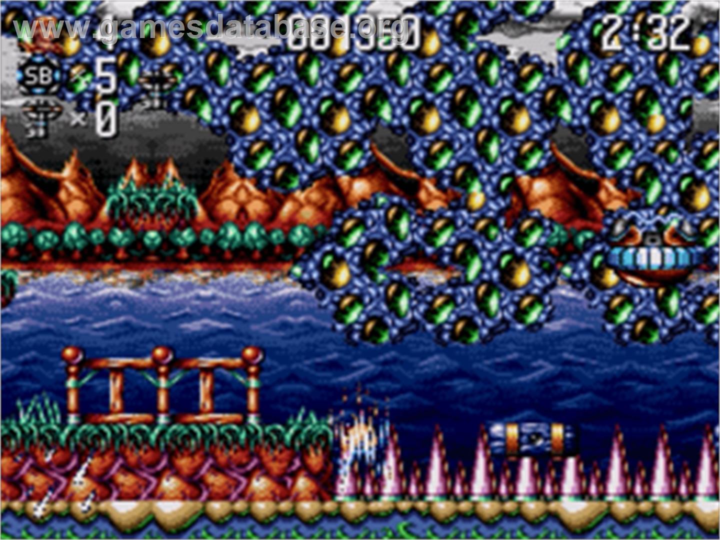 Jim Power - The Arcade Game - Sega Nomad - Artwork - In Game