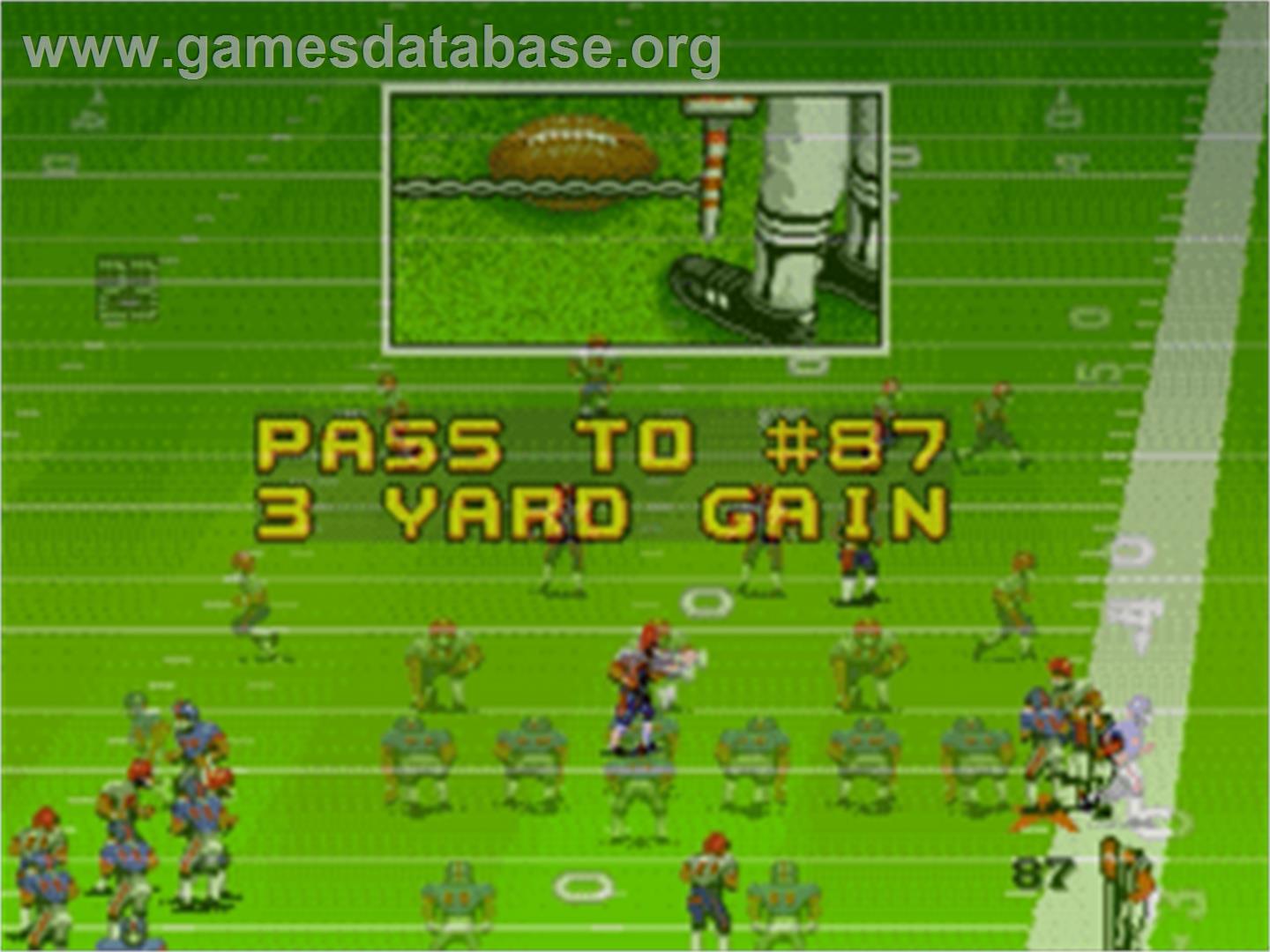 John Madden Football - Championship Edition - Sega Nomad - Artwork - In Game