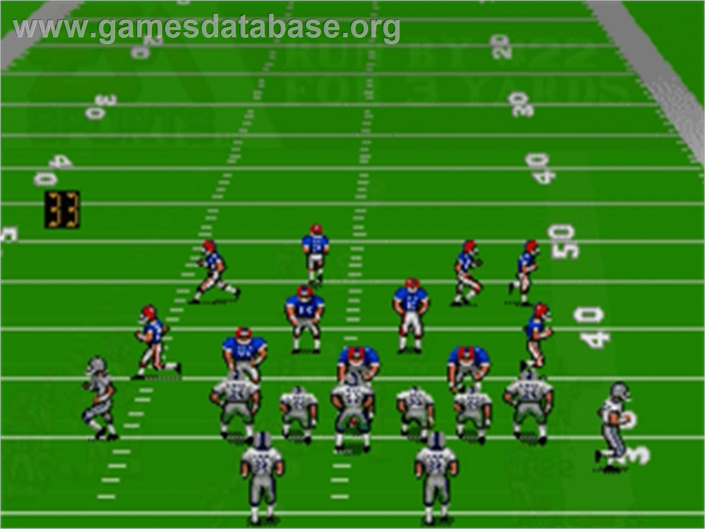 Madden NFL '94 - Sega Nomad - Artwork - In Game