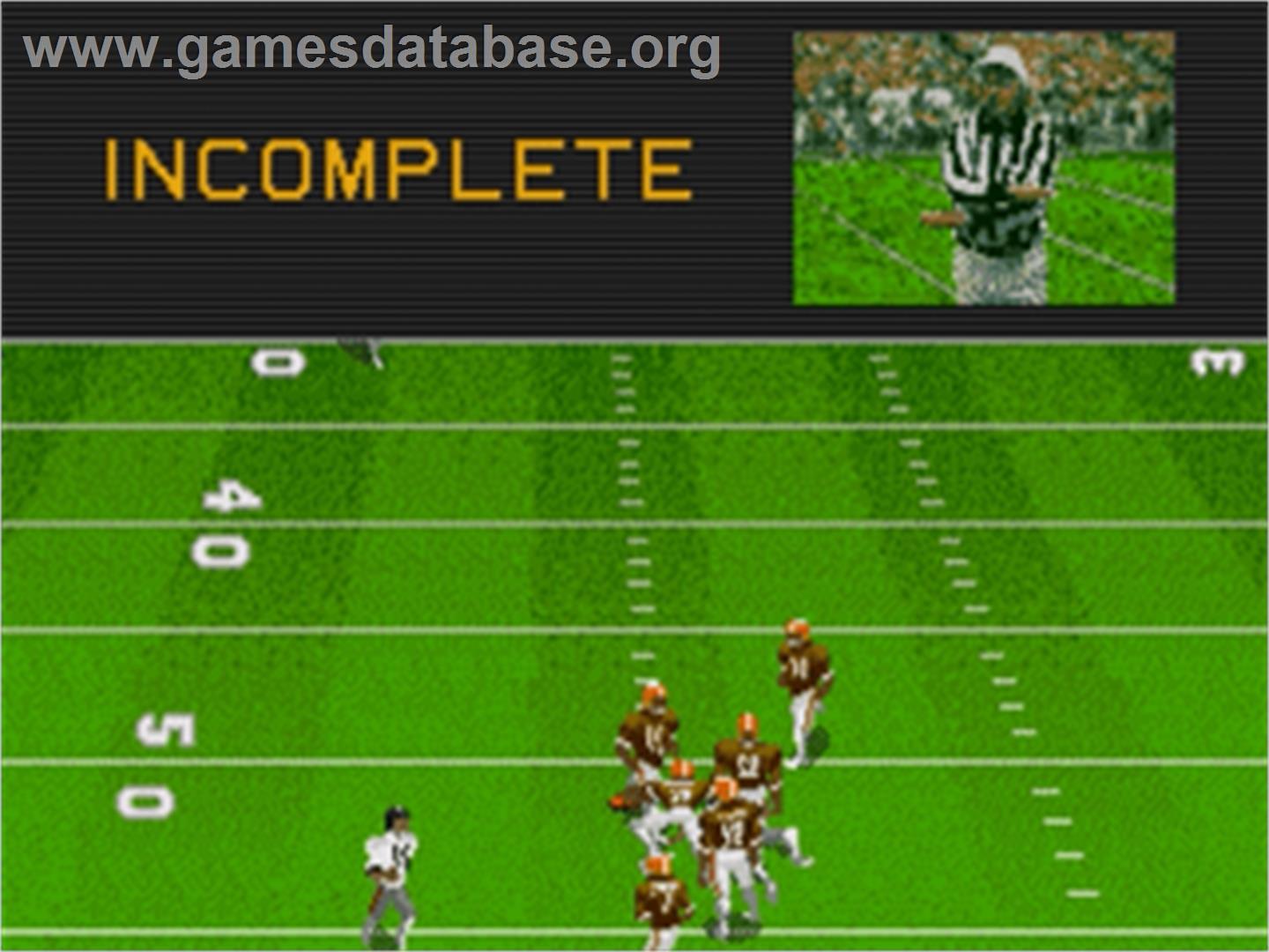 Madden Nfl 95 - Sega Nomad - Artwork - In Game