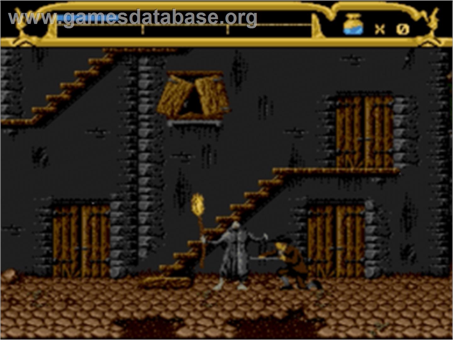 Mary Shelley's Frankenstein - Sega Nomad - Artwork - In Game