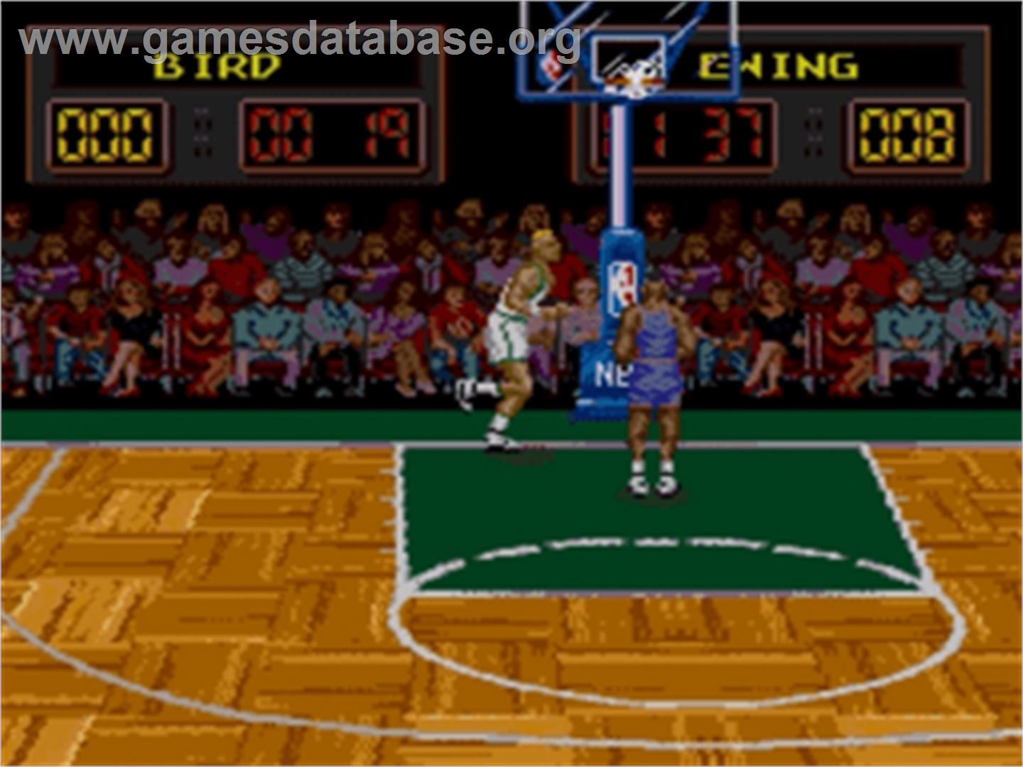 NBA All-Star Challenge - Sega Nomad - Artwork - In Game