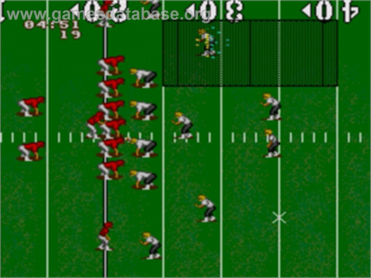NCAA Football - Sega Nomad - Artwork - In Game