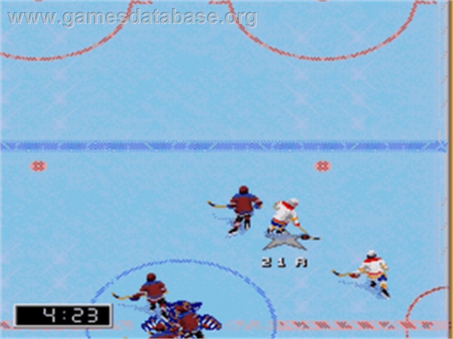 NHL 97 - Sega Nomad - Artwork - In Game