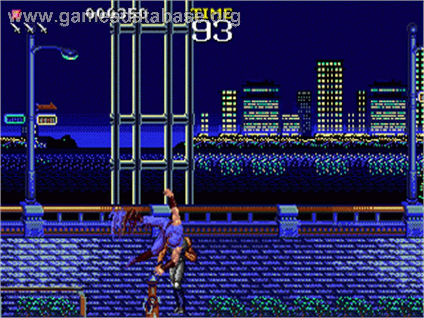 Ninja Gaiden - Sega Nomad - Artwork - In Game