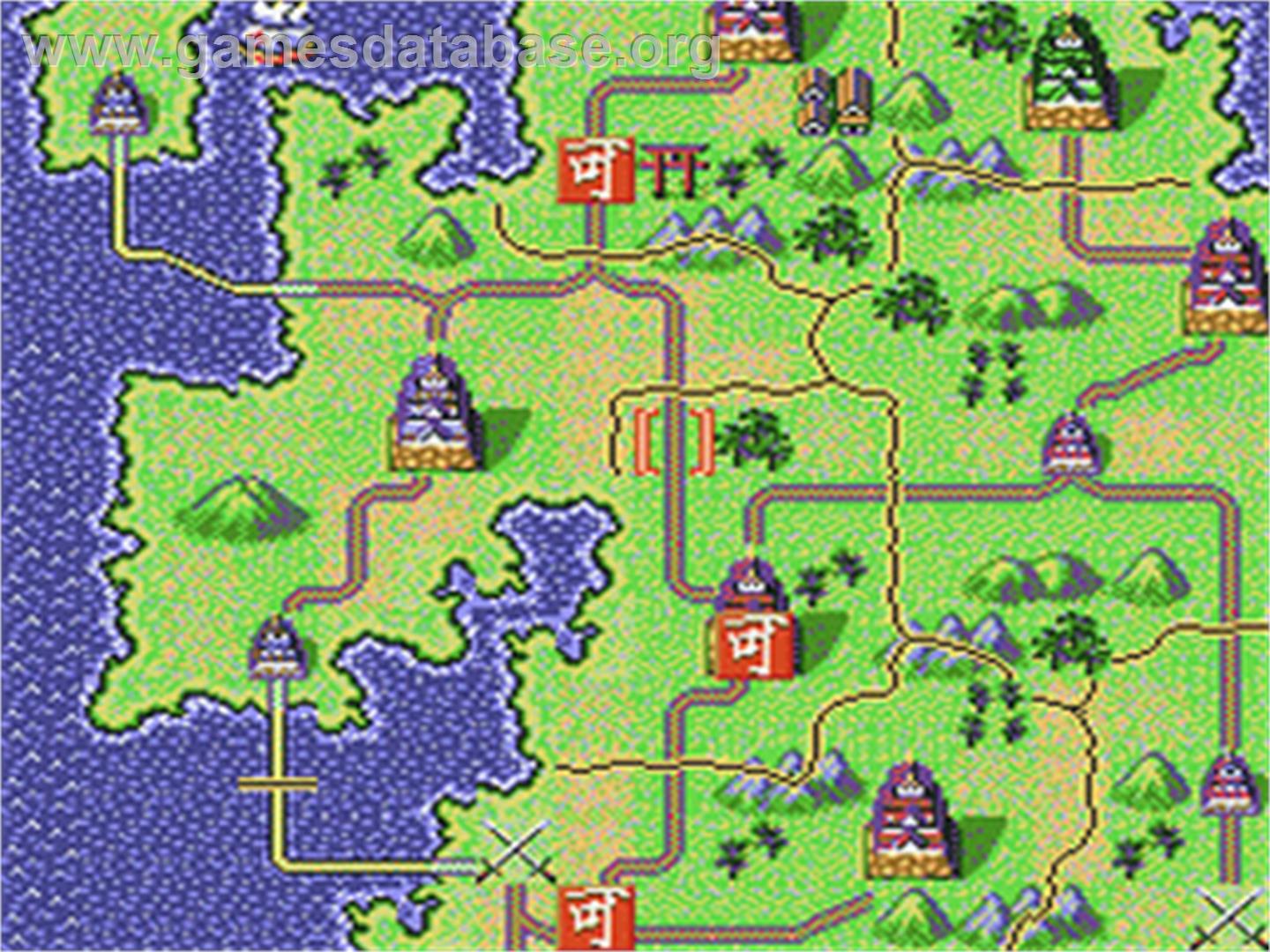 Nobunaga No Yabou - Haouden - Sega Nomad - Artwork - In Game