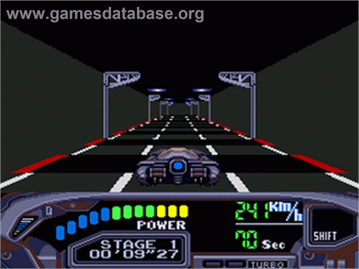 Outrun 2019 - Sega Nomad - Artwork - In Game