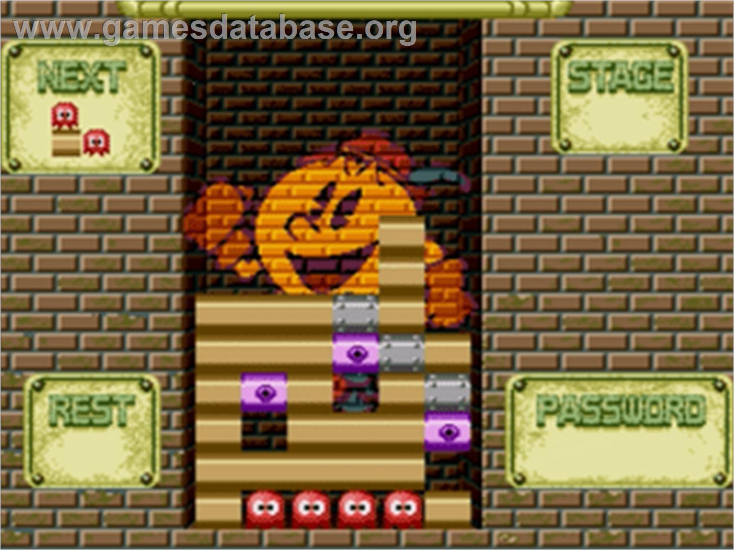 Pac-Attack - Sega Nomad - Artwork - In Game
