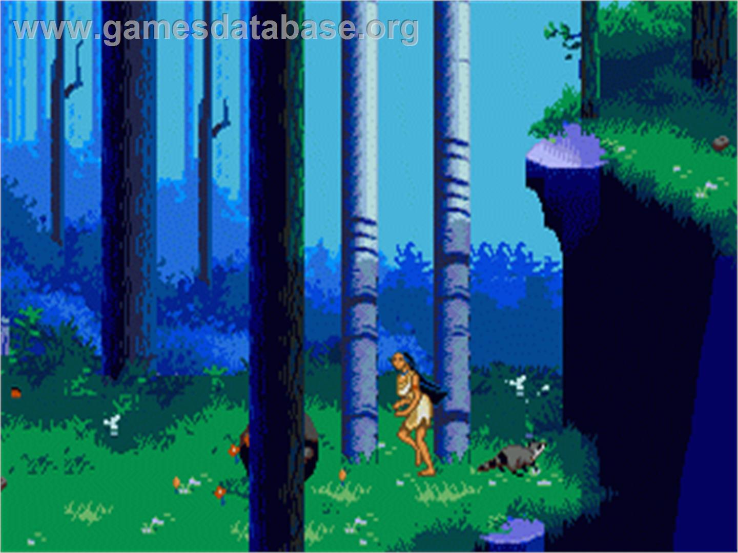 Pocahontas - Sega Nomad - Artwork - In Game