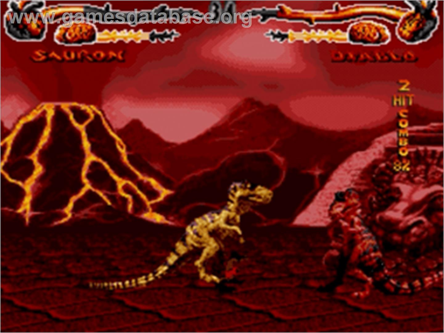 Primal Rage - Sega Nomad - Artwork - In Game