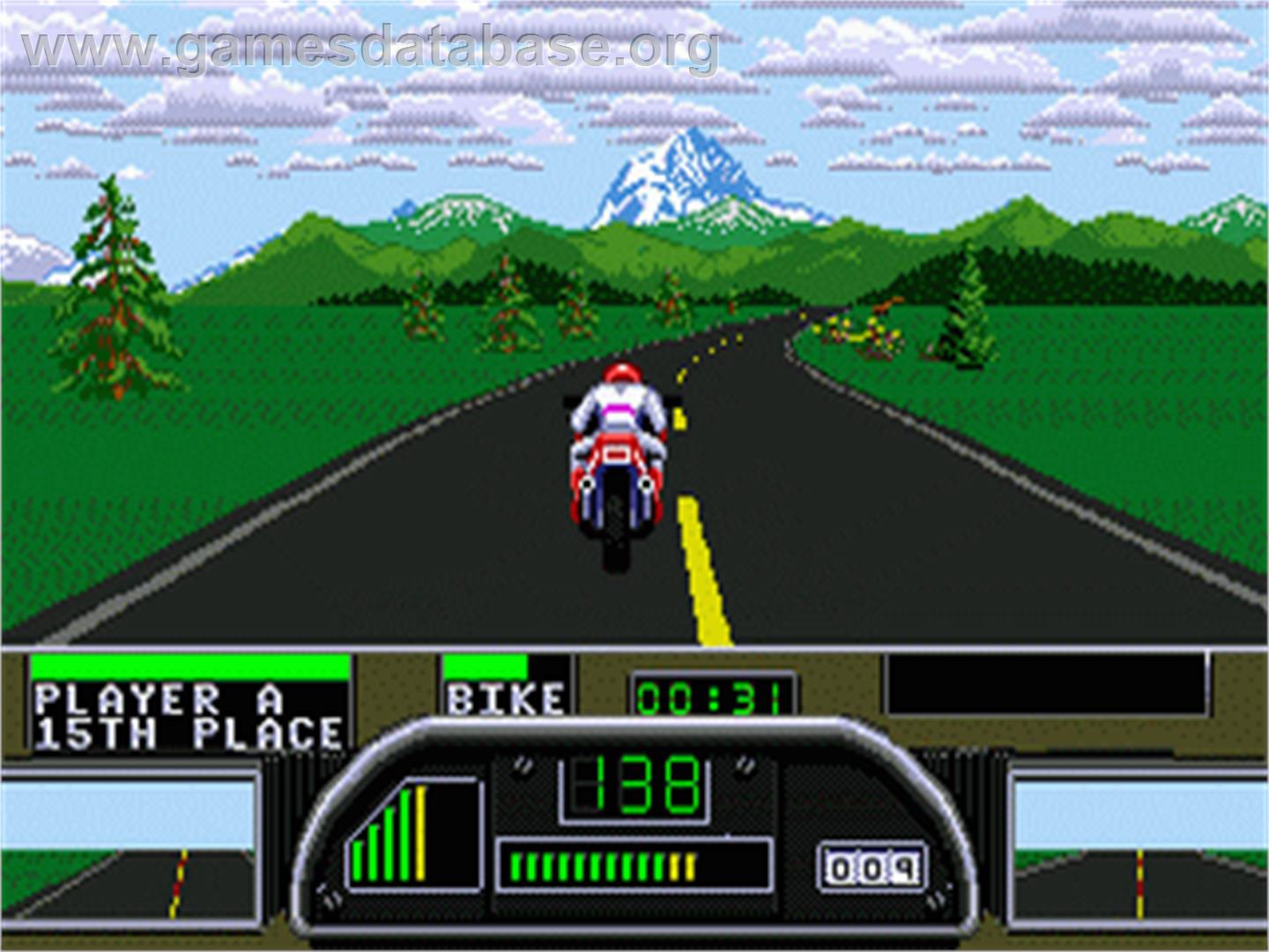 Road Rash 2 - Sega Nomad - Artwork - In Game