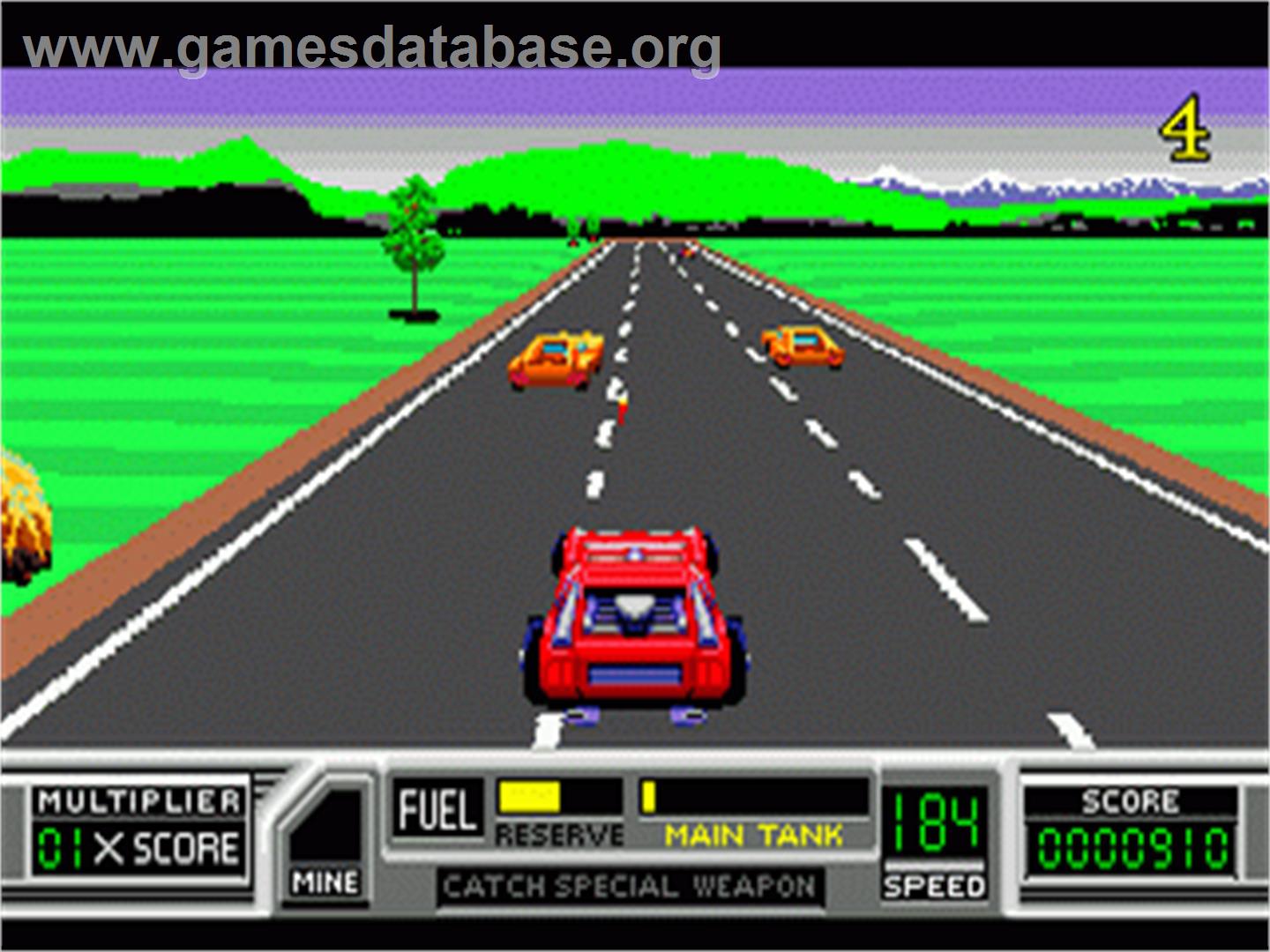 Roadblasters - Sega Nomad - Artwork - In Game