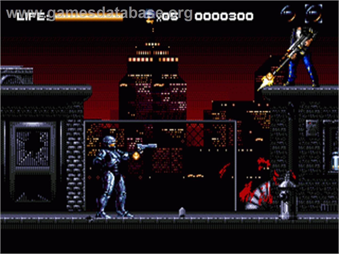 Robocop Vs Terminator - Sega Nomad - Artwork - In Game