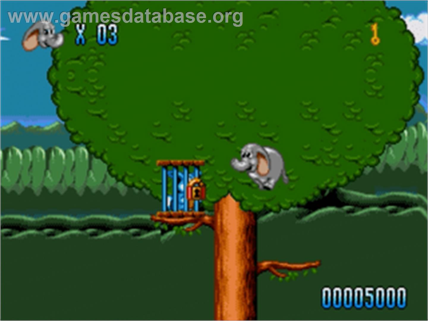 Rolo to the Rescue - Sega Nomad - Artwork - In Game