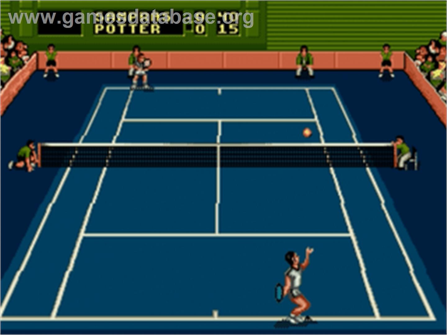 Sampras Tennis 96 - Sega Nomad - Artwork - In Game