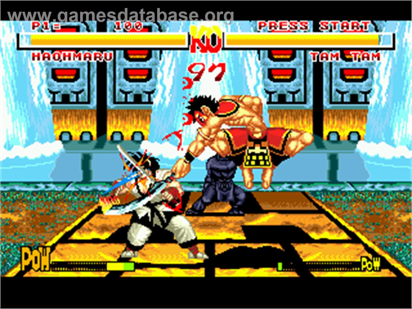 Samurai Shodown - Sega Nomad - Artwork - In Game