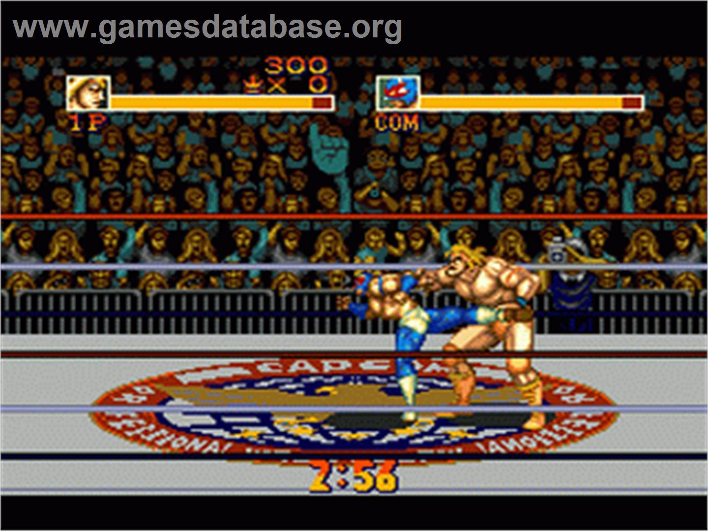 Saturday Night Slam Masters - Sega Nomad - Artwork - In Game