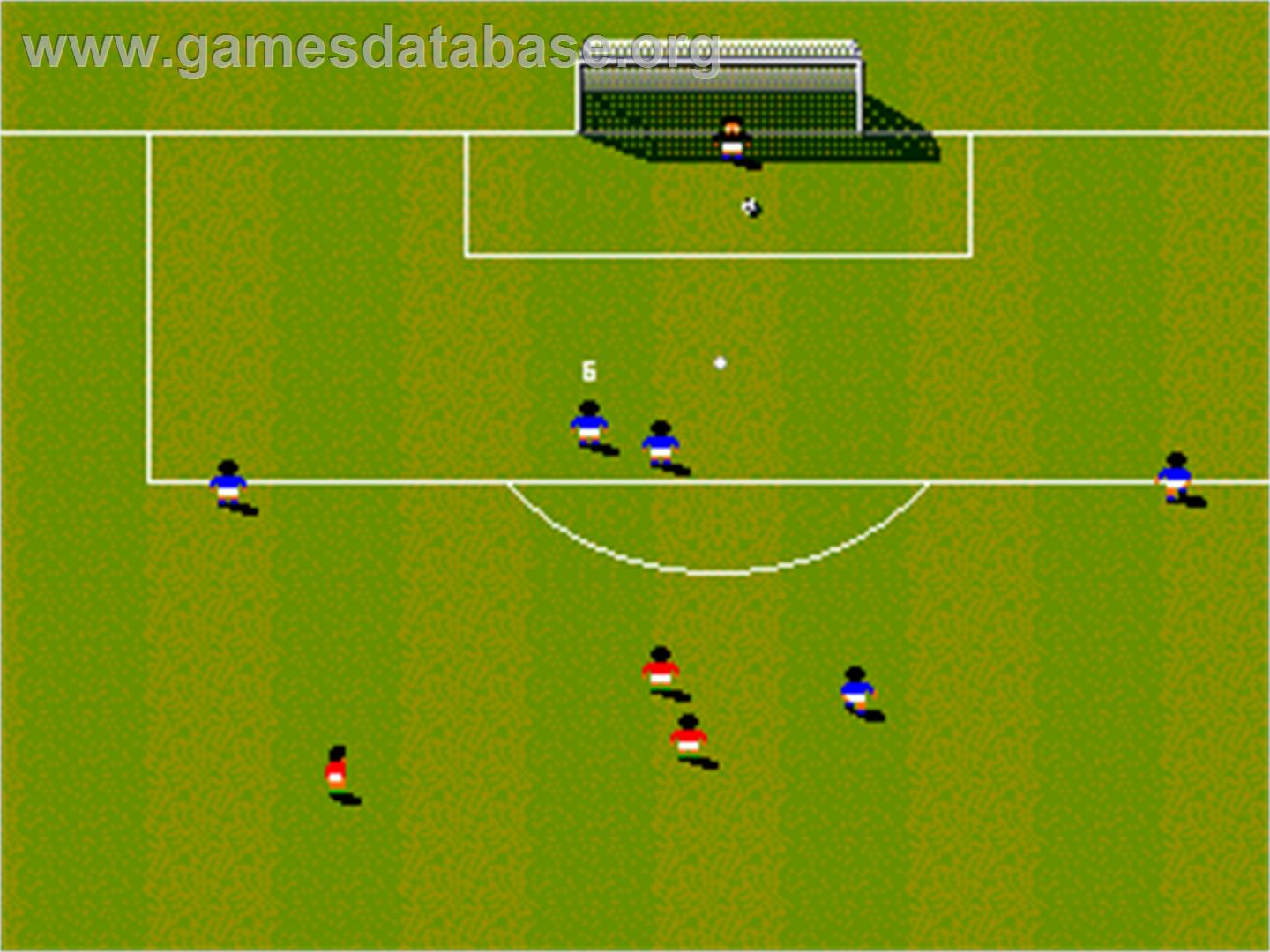 Sensible Soccer: European Champions: 92/93 Edition - Sega Nomad - Artwork - In Game