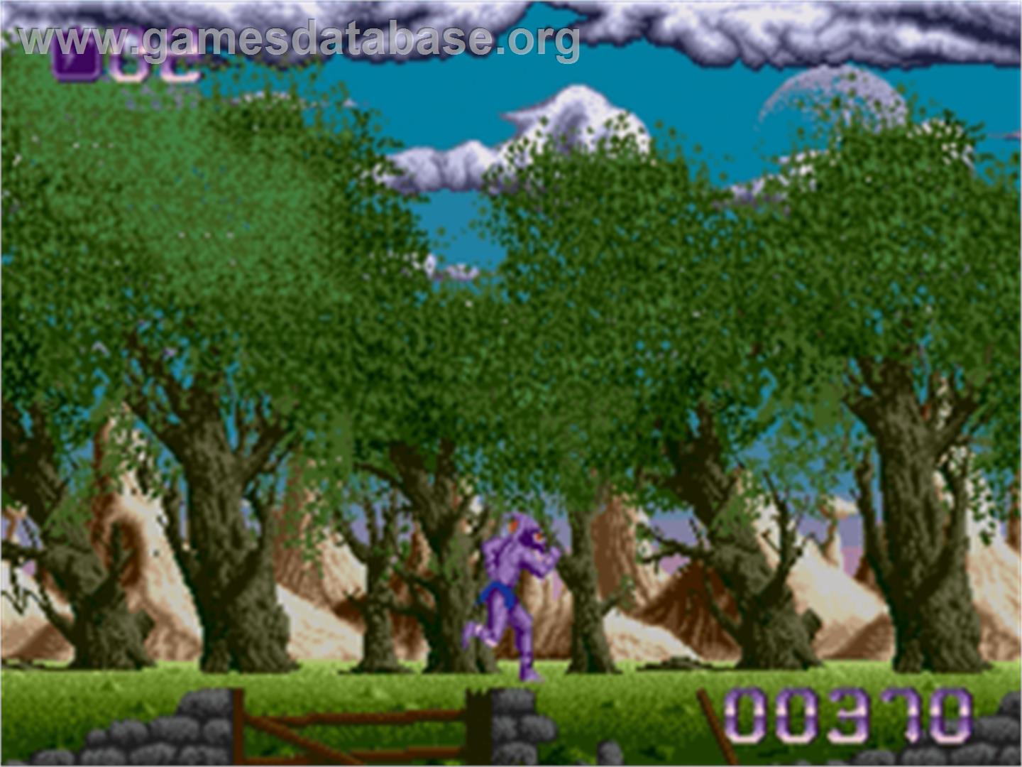 Shadow Of The Beast - Sega Nomad - Artwork - In Game