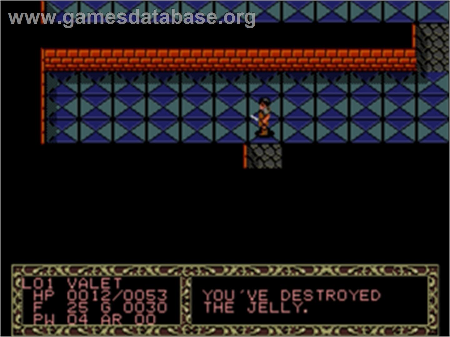 Shi No Meikyu - Labyrinth Of Death - Sega Nomad - Artwork - In Game