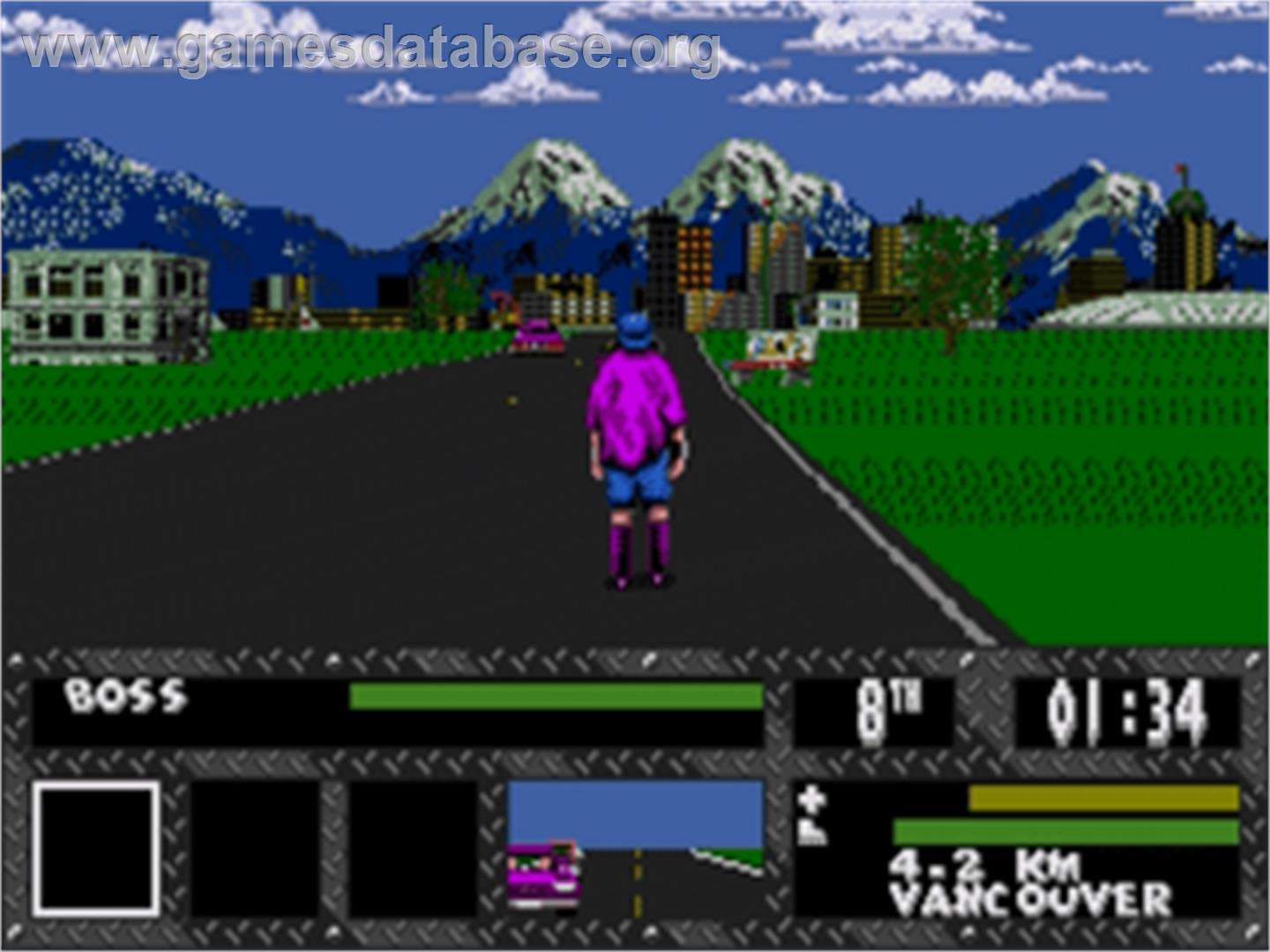 Skitchin' - Sega Nomad - Artwork - In Game