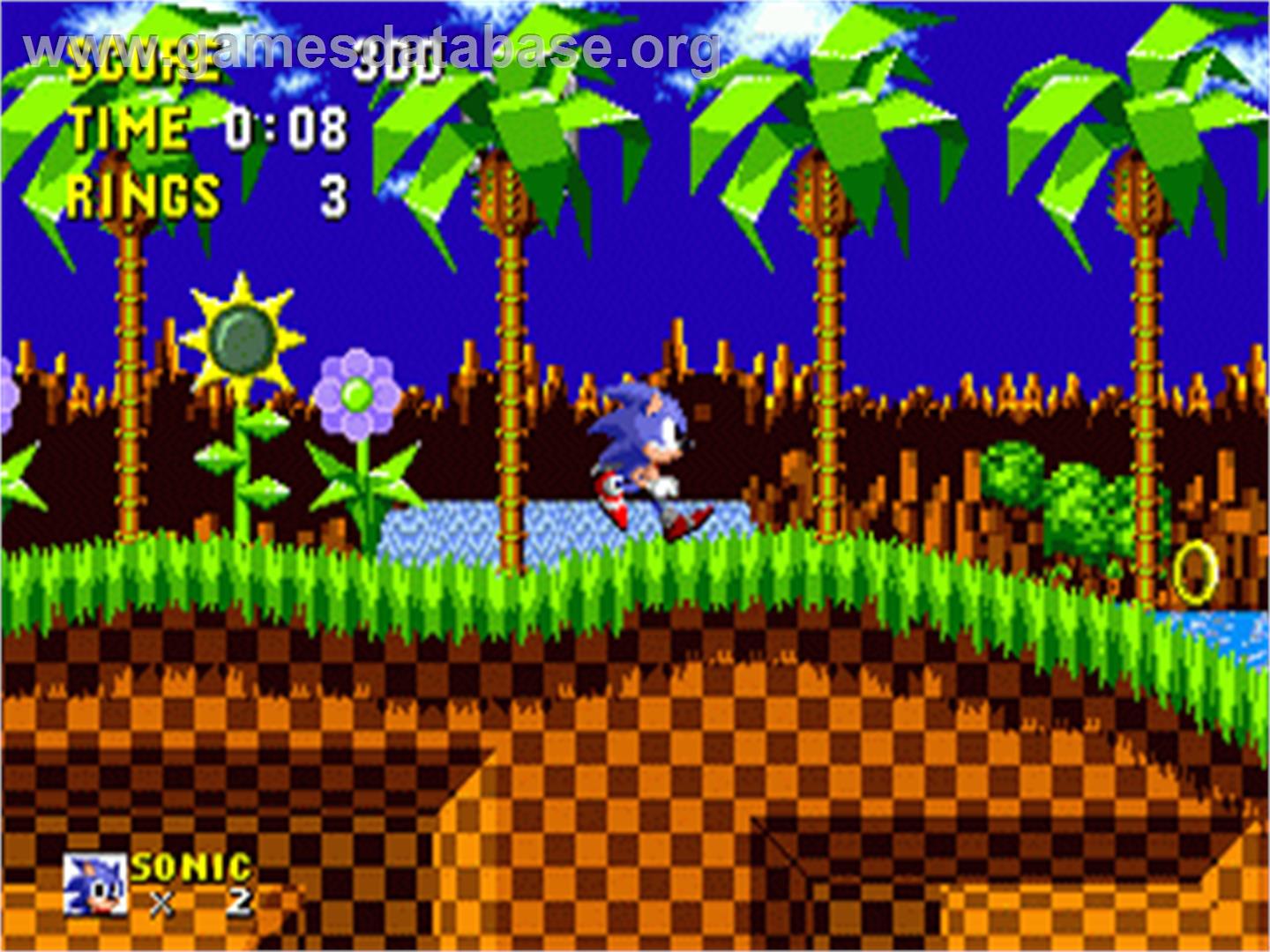 Sonic The Hedgehog - Sega Nomad - Artwork - In Game