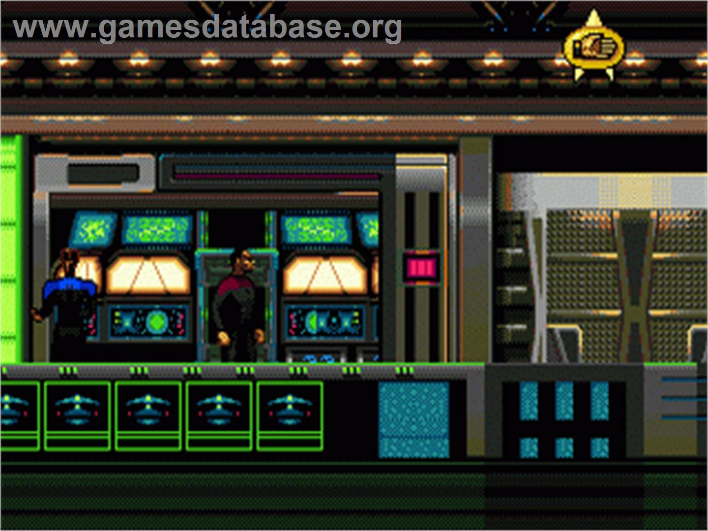 Star Trek Deep Space Nine - Crossroads of Time - Sega Nomad - Artwork - In Game