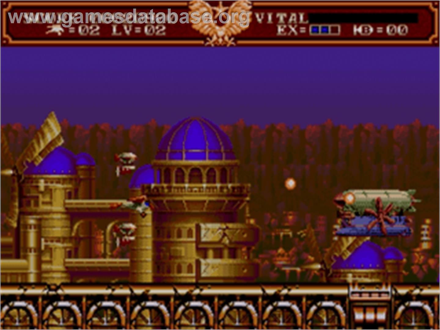 Steel Empire, The - Sega Nomad - Artwork - In Game