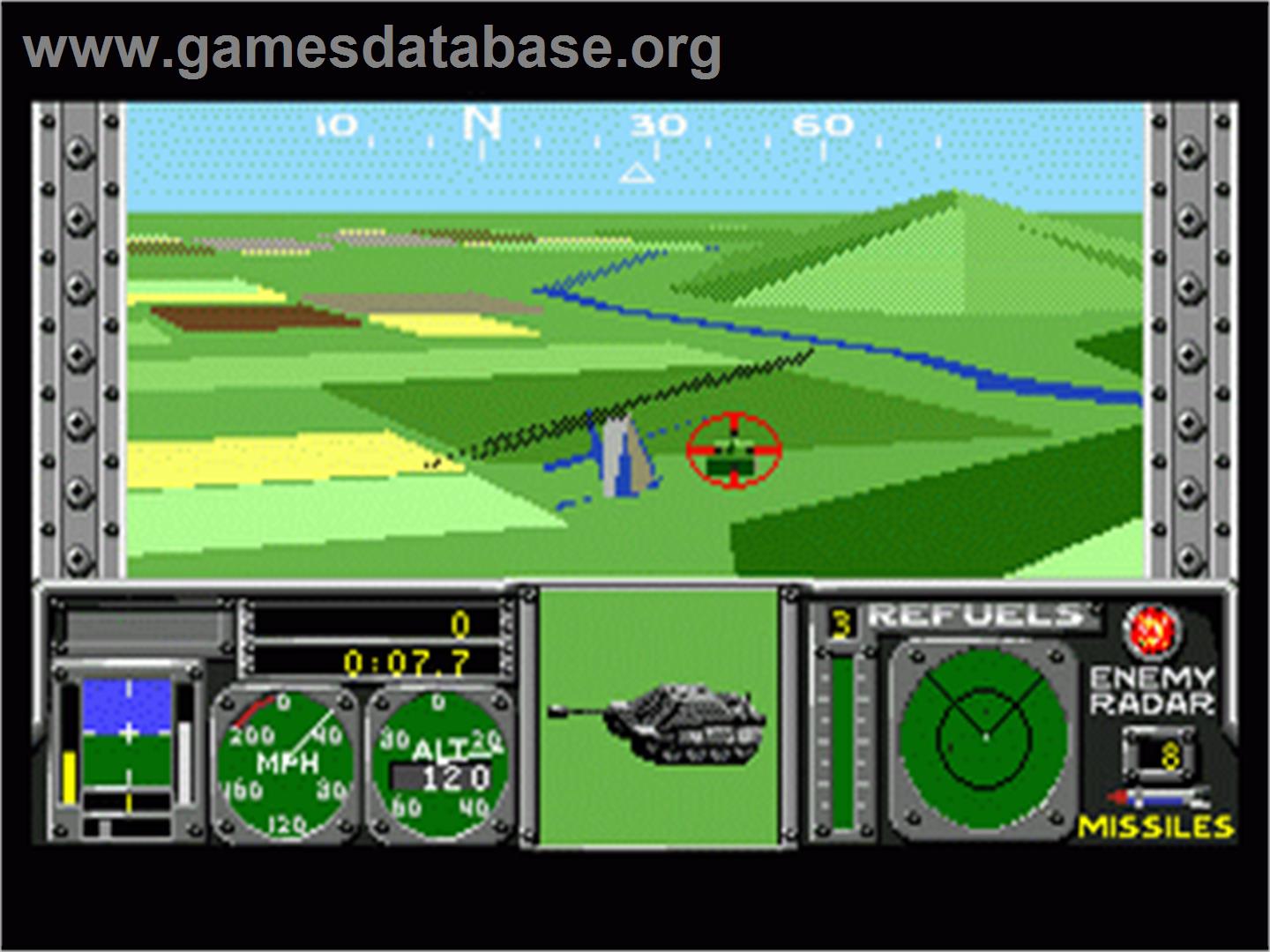 Steel Talons - Sega Nomad - Artwork - In Game