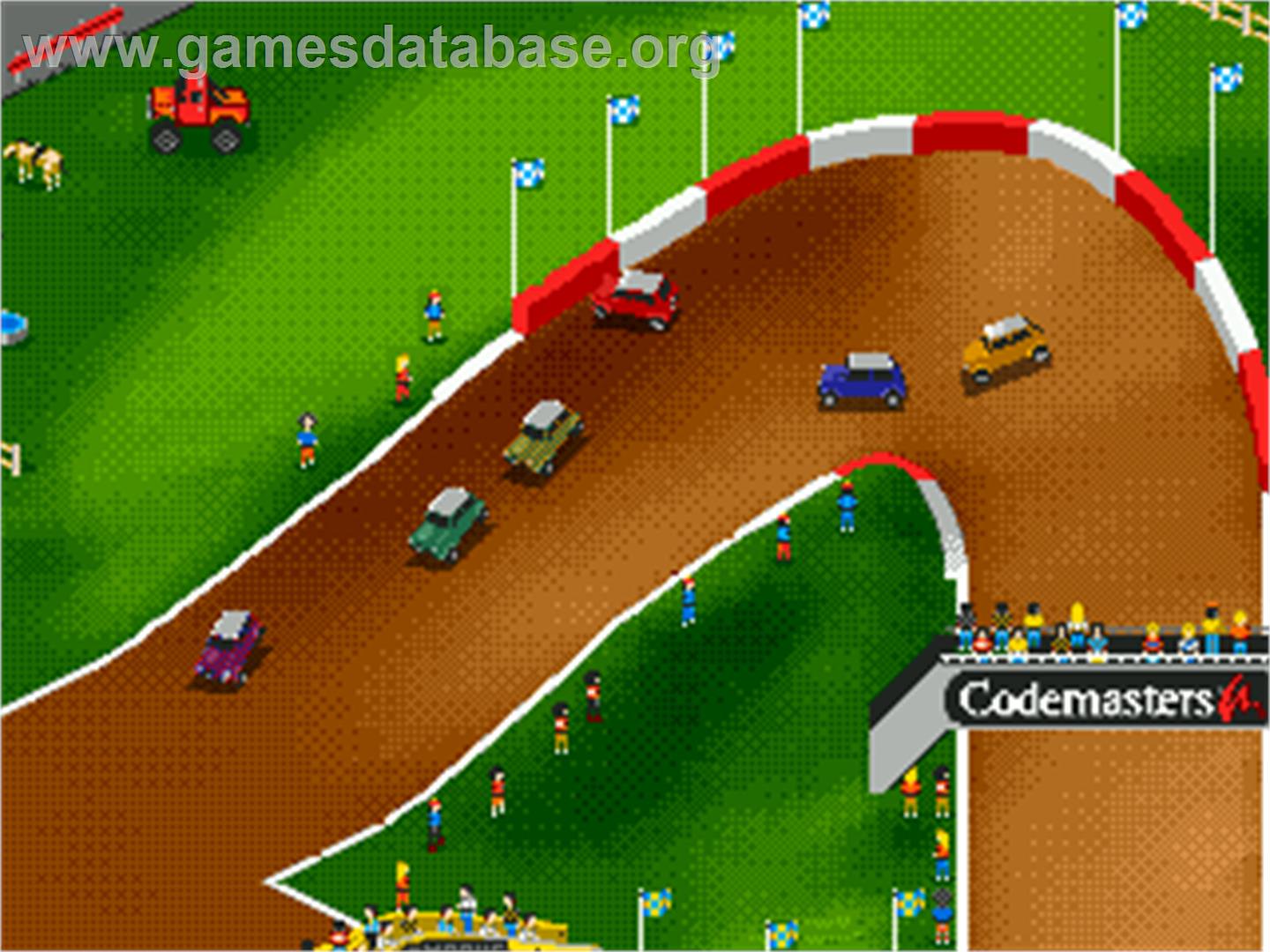 Super Skidmarks - Sega Nomad - Artwork - In Game