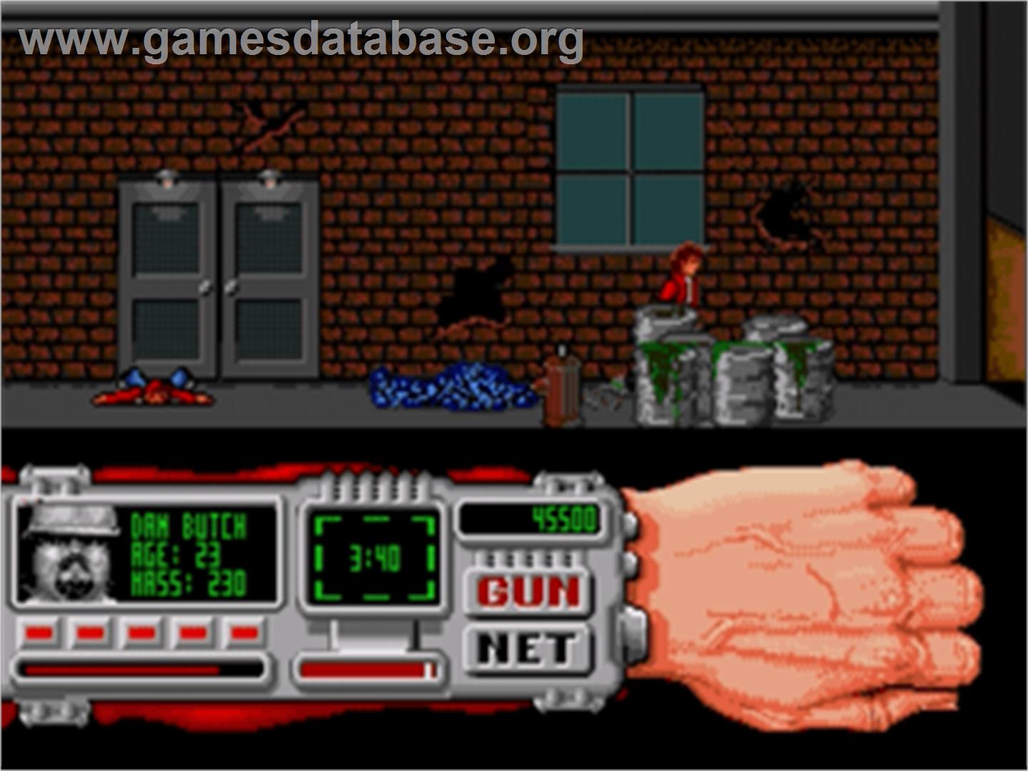 Techno Cop - Sega Nomad - Artwork - In Game
