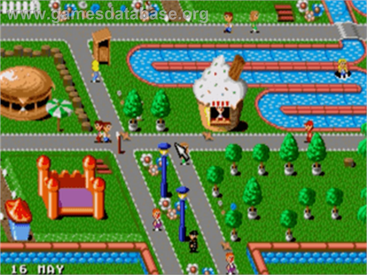 Theme Park - Sega Nomad - Artwork - In Game