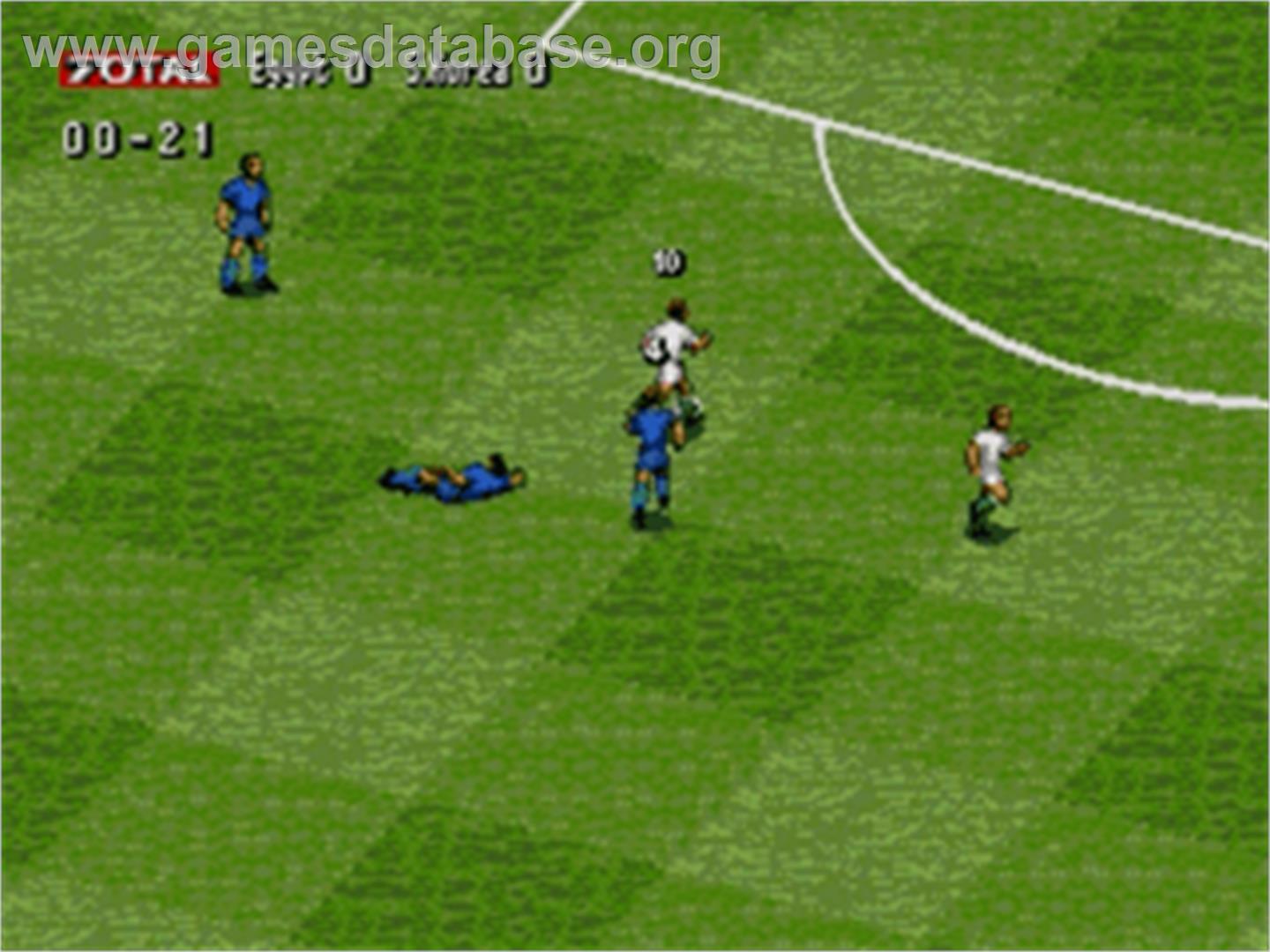 Total Football - Sega Nomad - Artwork - In Game