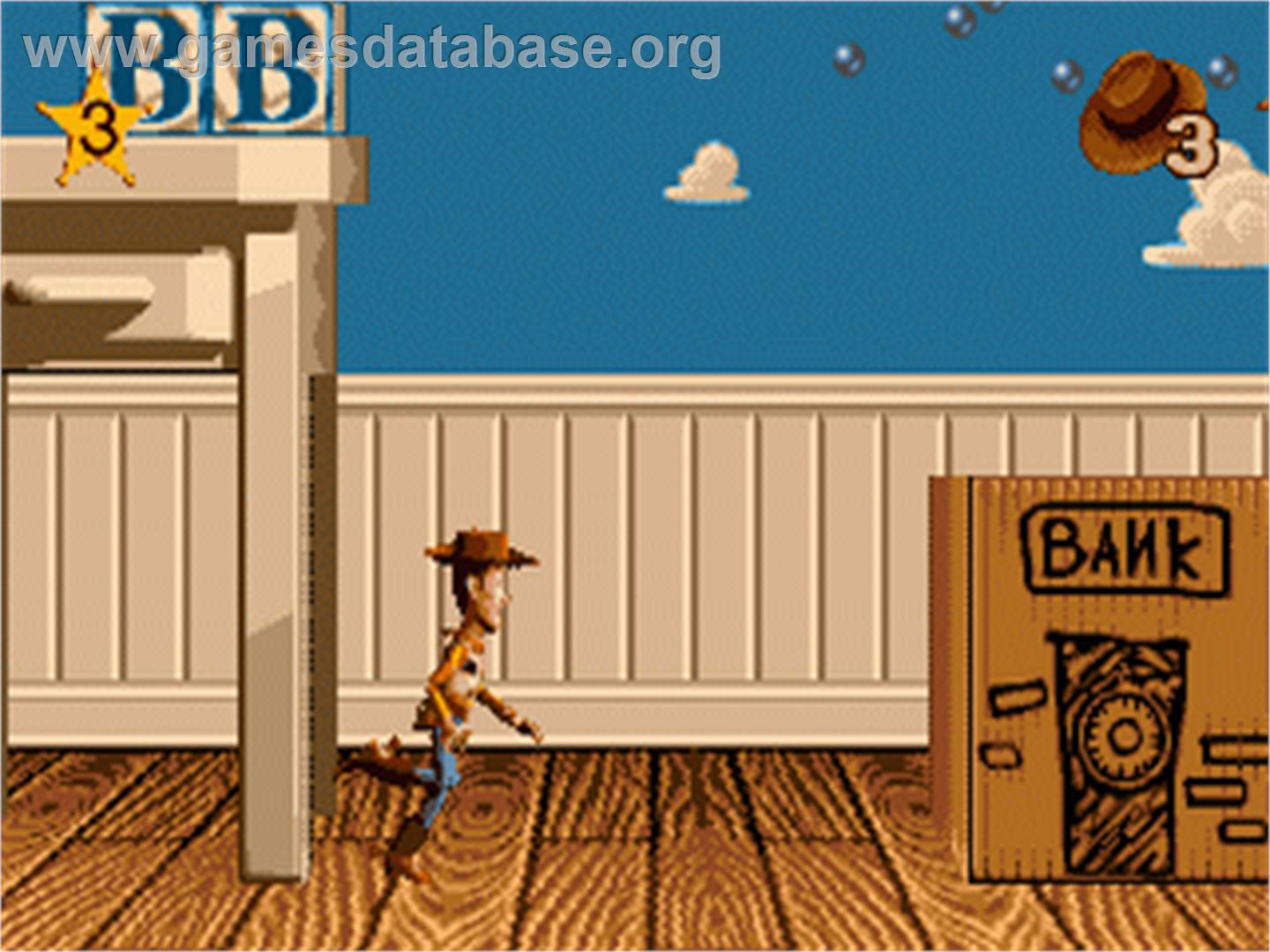 Toy Story - Sega Nomad - Artwork - In Game