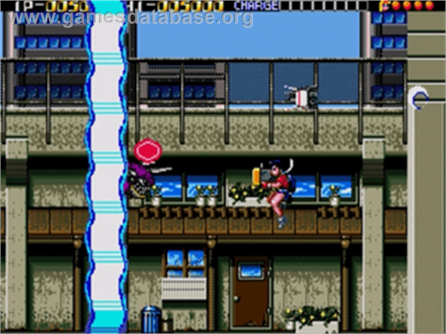 Trouble Shooter - Sega Nomad - Artwork - In Game