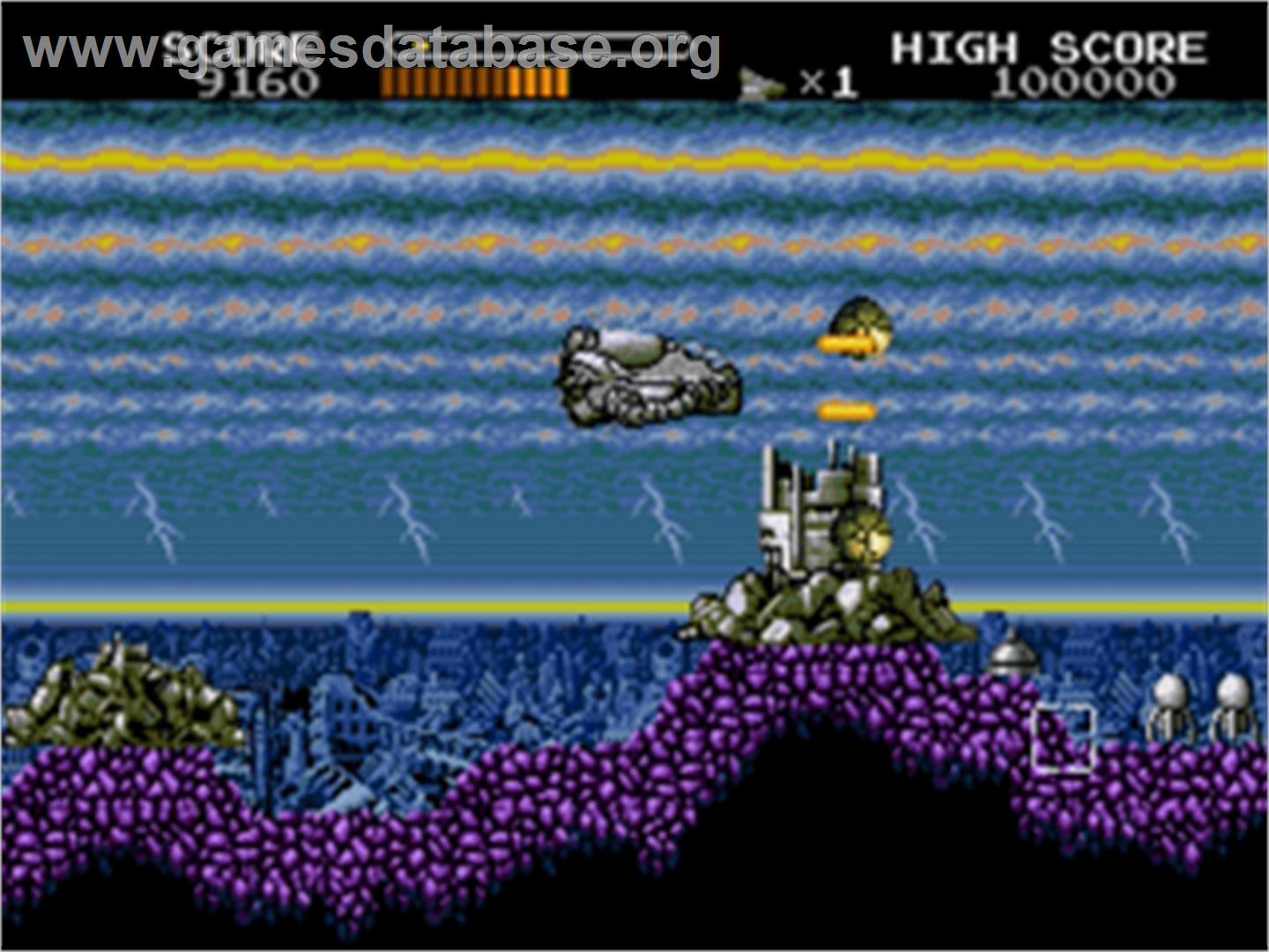 Uchuu Senkan Gomora - Sega Nomad - Artwork - In Game