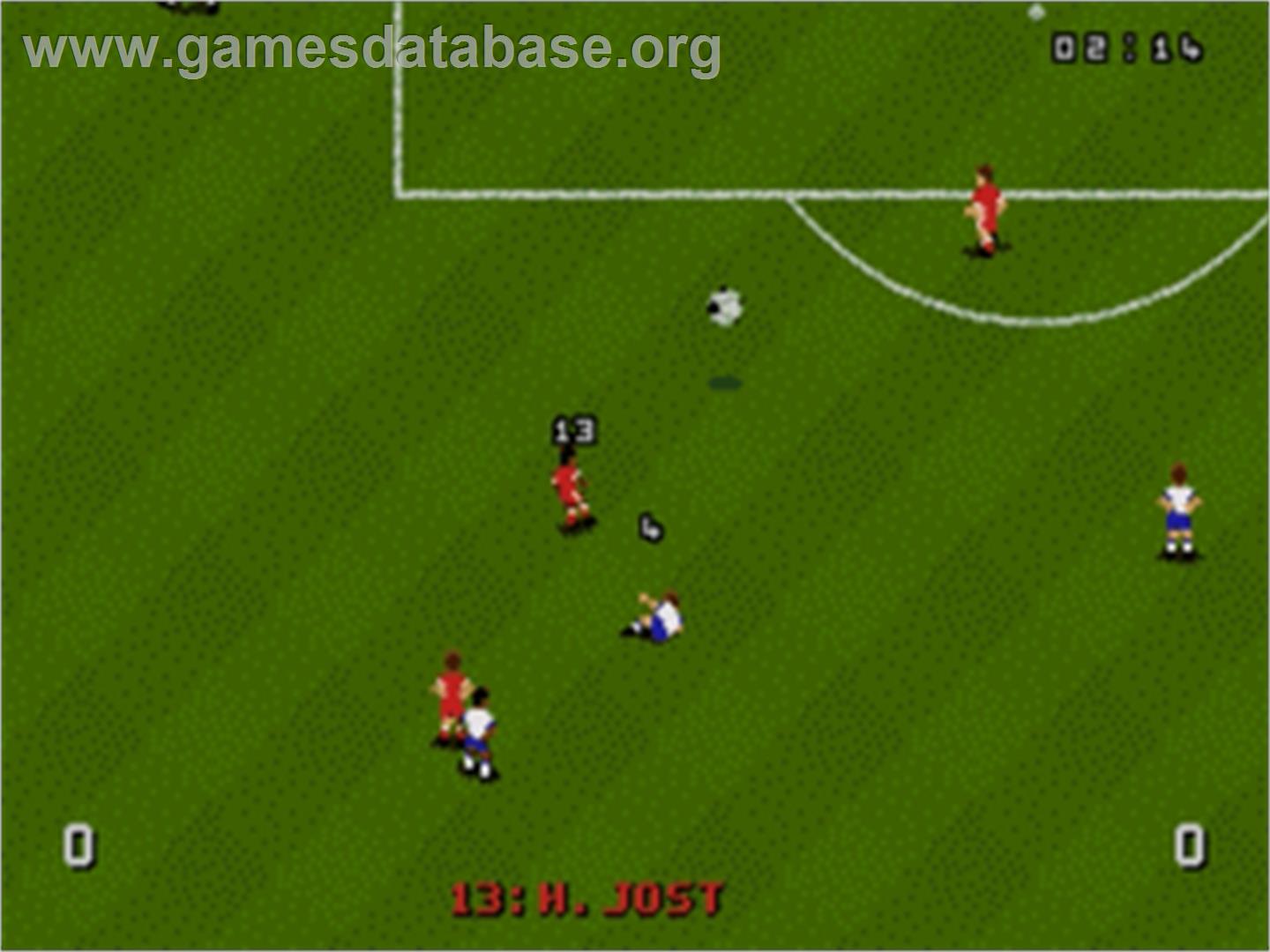 World Cup USA '94 - Sega Nomad - Artwork - In Game