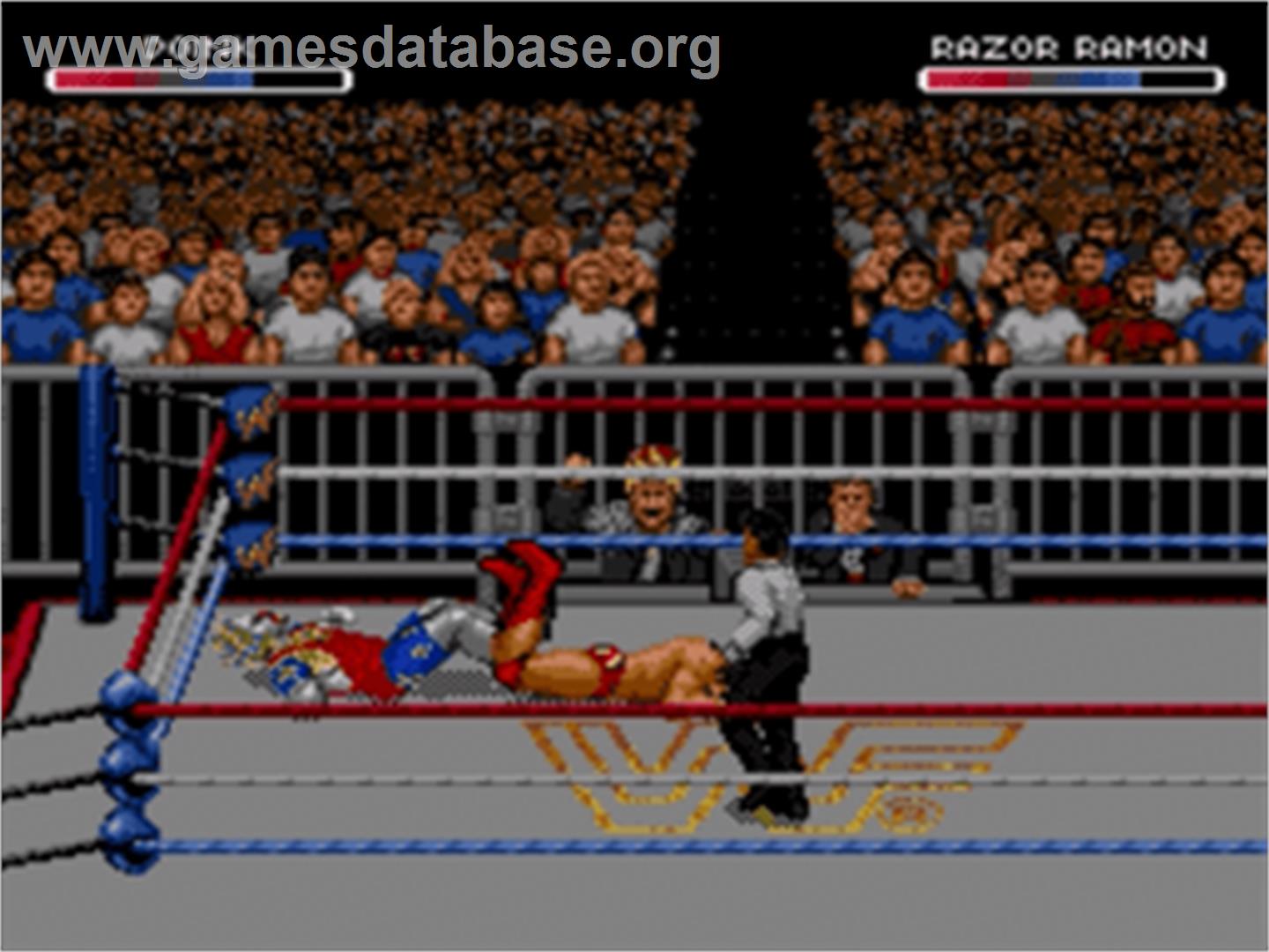 Wwf Raw - Sega Nomad - Artwork - In Game