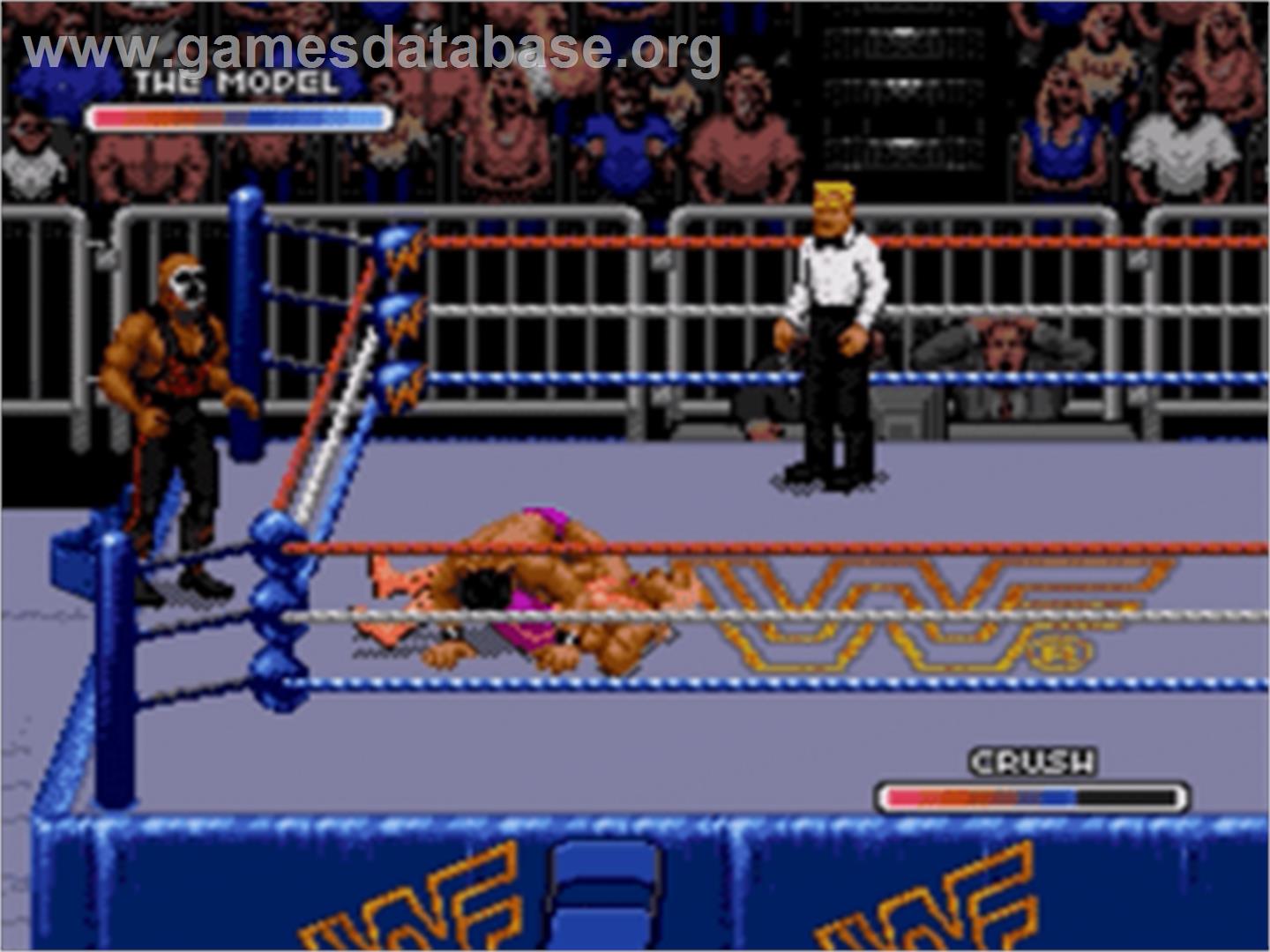 Wwf Royal Rumble - Sega Nomad - Artwork - In Game