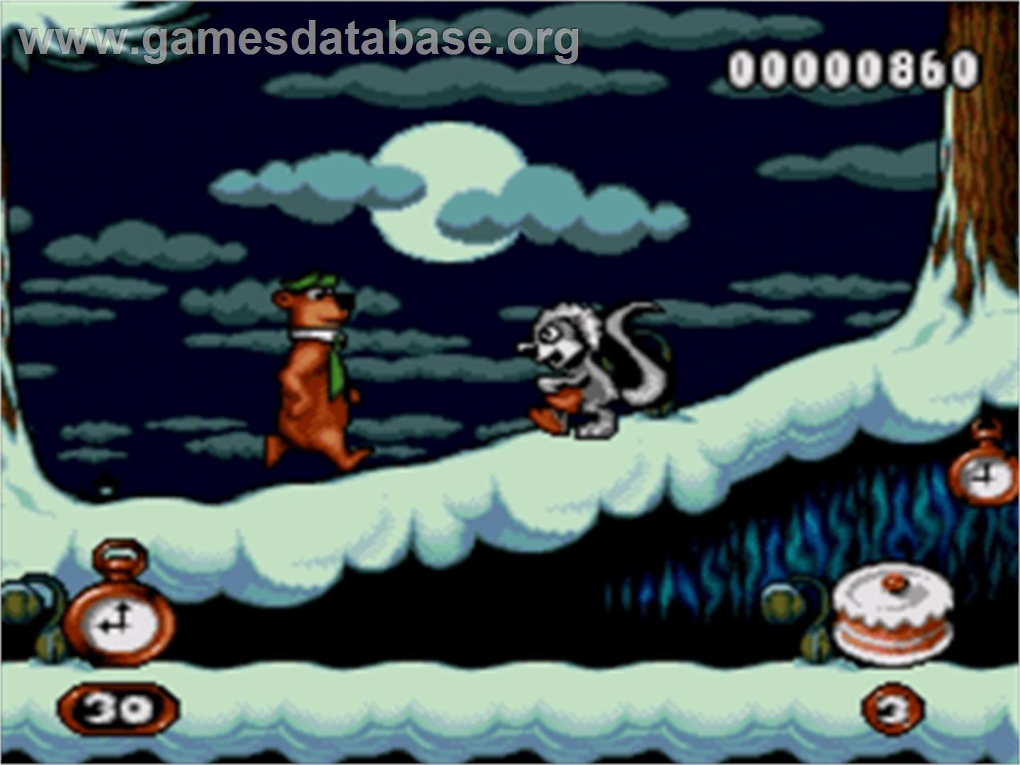 Yogi Bear - Cartoon Capers - Sega Nomad - Artwork - In Game