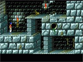 Title screen of Prince Of Persia on the Sega Nomad.