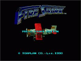 Title screen of Same! Same! Same! on the Sega Nomad.