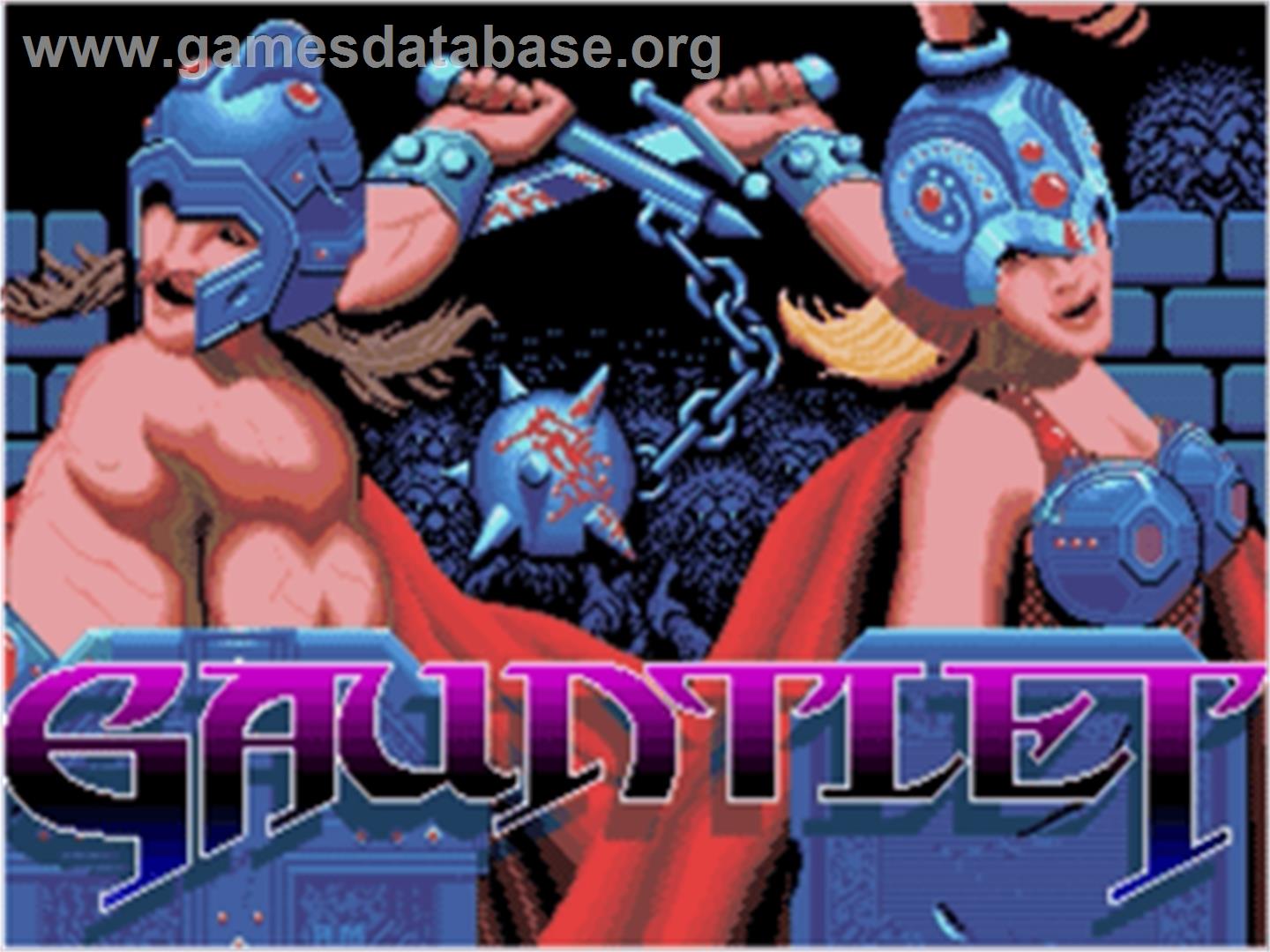 Gauntlet - Sega Nomad - Artwork - Title Screen