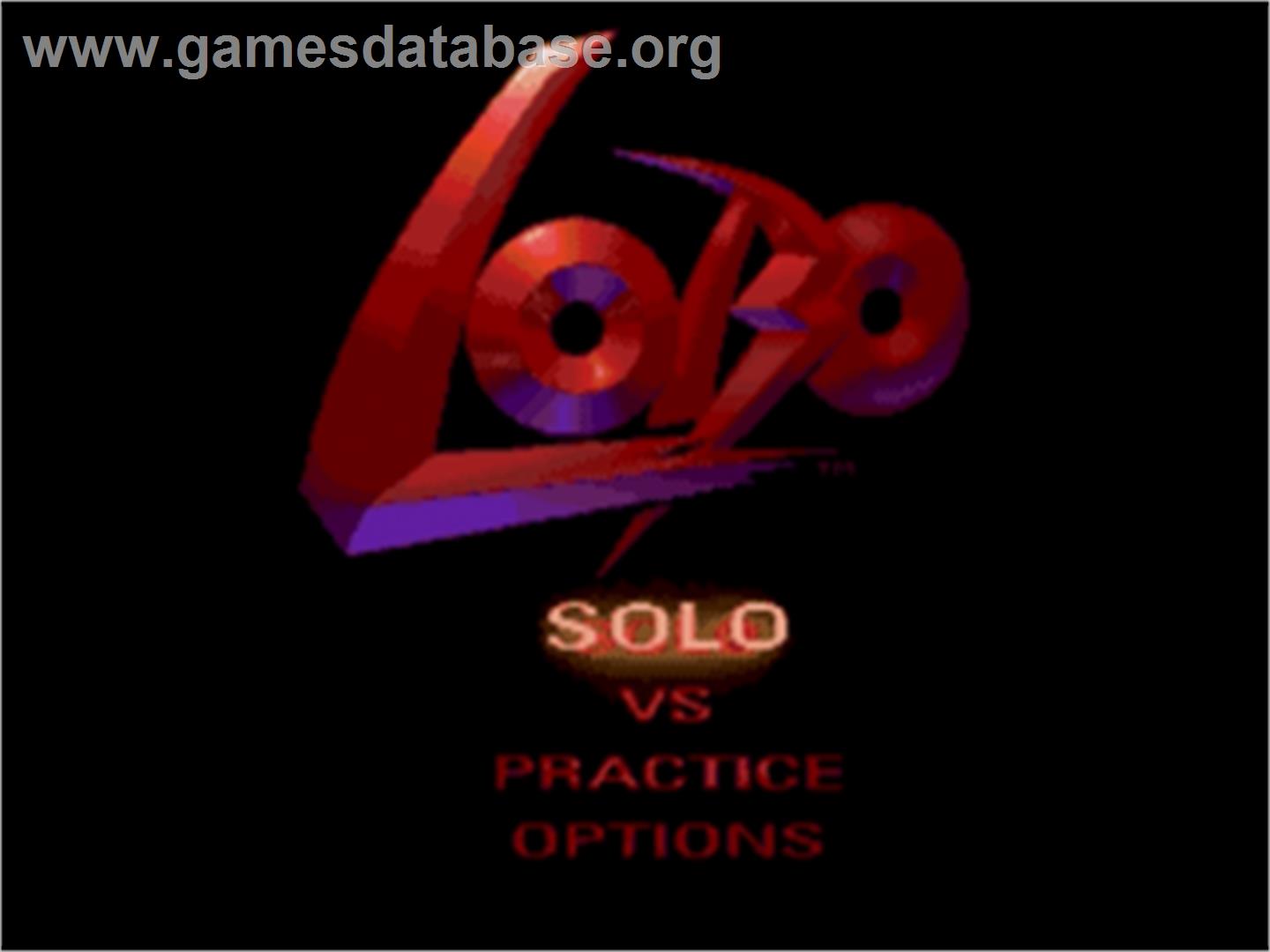 Lobo - Sega Nomad - Artwork - Title Screen