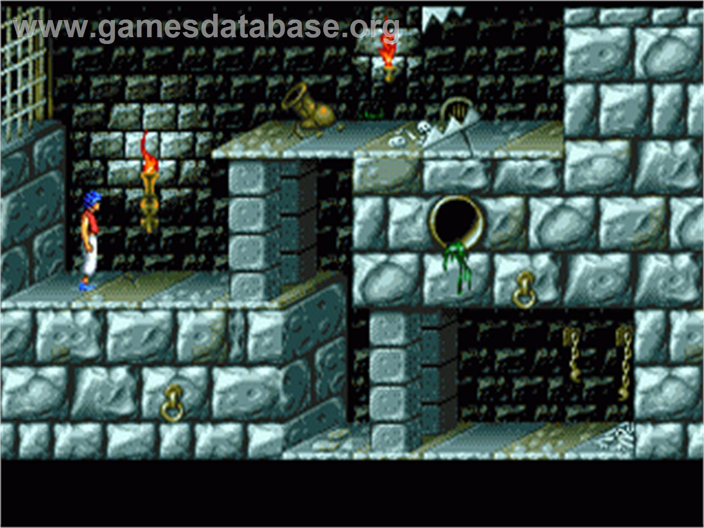 Prince Of Persia - Sega Nomad - Artwork - Title Screen