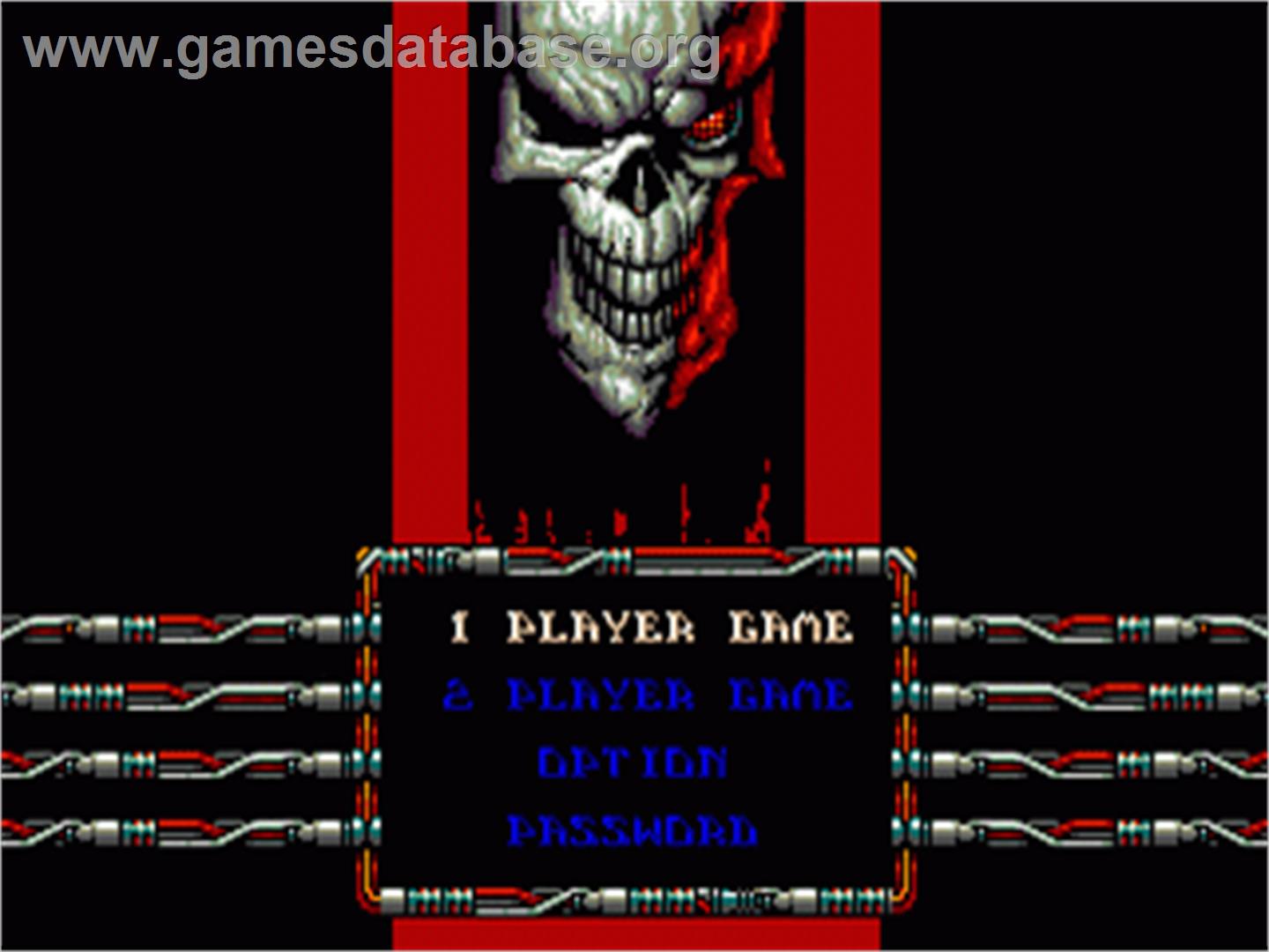 Skeleton Krew - Sega Nomad - Artwork - Title Screen